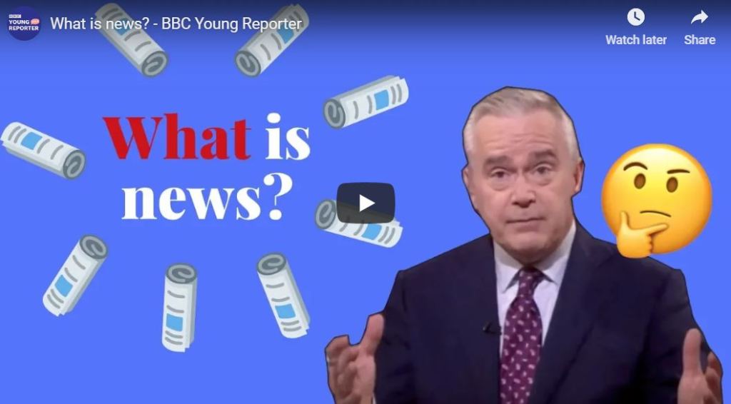 Huw Edwards on being a great news reporter