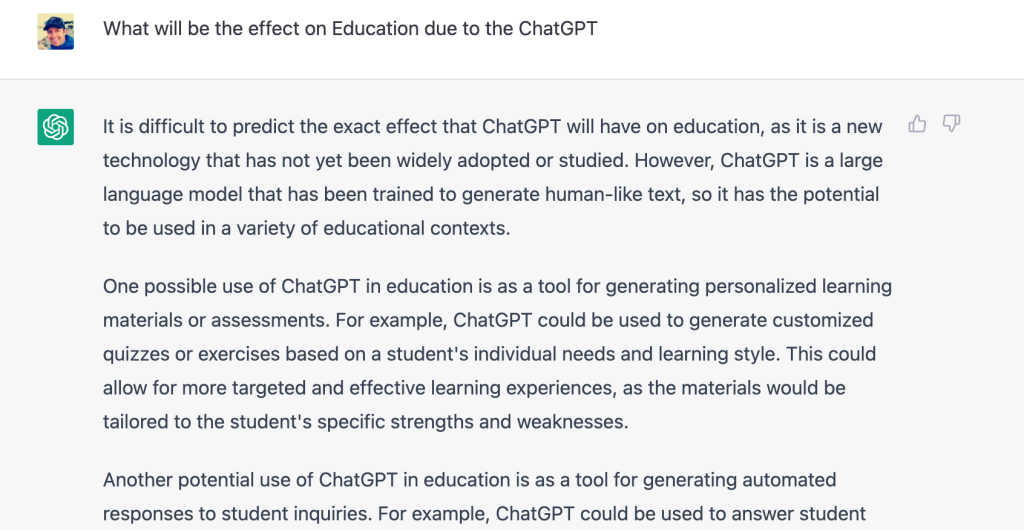 ChatGPT – This could change everything